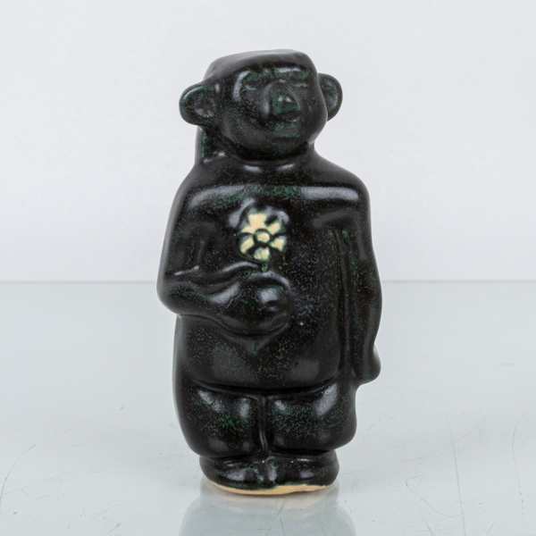 ÅKE HOLM (1900-1980), figur, keramik, "Kullatroll"