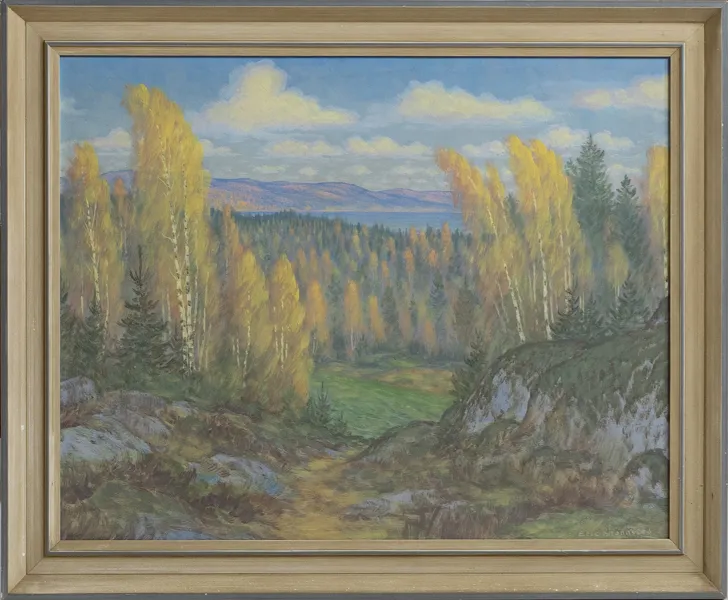 ERIC RHÖNNSTAD (1909-1980), olja på pannå, signerad