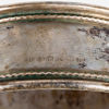 SKED, KNIV SAMT SERVETTRING, silver, Sheffield, England 1800-talets andra hälft samt MGAB, Uppsala 1959