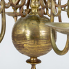 TAKKRONA, mässing, 1800-/1900-tal