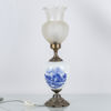 BORDSLAMPA, porslin och mässing, 1900-tal