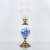 BORDSLAMPA, porslin och mässing, 1900-tal
