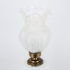 BORDSLAMPA, porslin och mässing, 1900-tal
