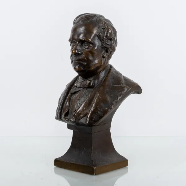JOHN BÖRJESON, skulptur, brons, Hjalmar Bergmans Konstgjuteri, signerad
