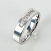 RING, platina, med 7 briljantslipade diamanter, tot 0,14 ct, Schalins smycken 