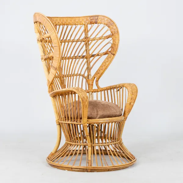 GIO PONTI, korgstol, "Wicker chair", 1960-tal