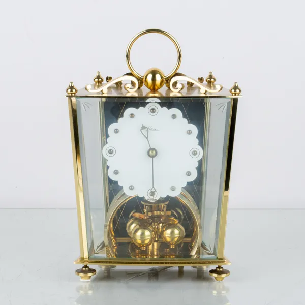 BORDSUR, mässing och glas, Kern, 1900-talets mitt