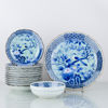 FRUKTSERVIS, 13 del, porslin, Kina, 1900-/2000-tal