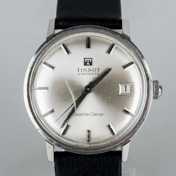 TISSOT, armbandsur, herr, stål, Visodate, Seastar Seven, 1900-talets mitt