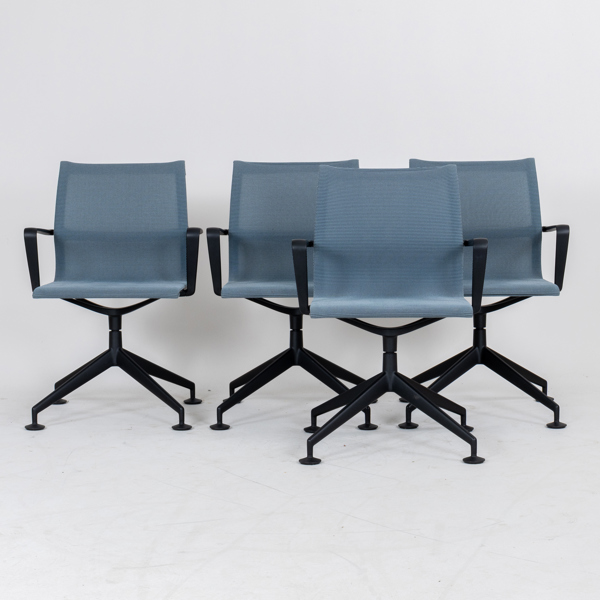 ALBERTO MEDA, 4 st stolar, "Physix", Vitra, nutida
