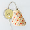 VÄGG-/BORDSLAMPA, metall, funkis, 1940-tal
