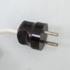 VÄGG-/BORDSLAMPA, metall, funkis, 1940-tal