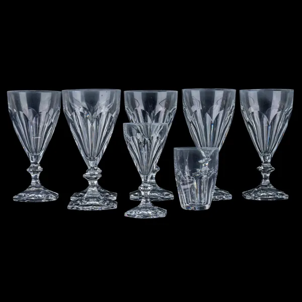 FRITZ KALLENBERG, 36 del glasservis, glas, "Geraldine", Kosta Boda