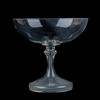 SKÅL PÅ FOT, glas, 1800-/1900-tal