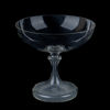 SKÅL PÅ FOT, glas, 1800-/1900-tal
