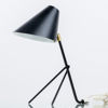 BORDSLAMPA, metall, sannolikt Falkenbergs Belysning, 1900-talets mitt
