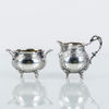 SOCKERSKÅL OCH GRÄDDKANNA, silver, Gewe, 1930