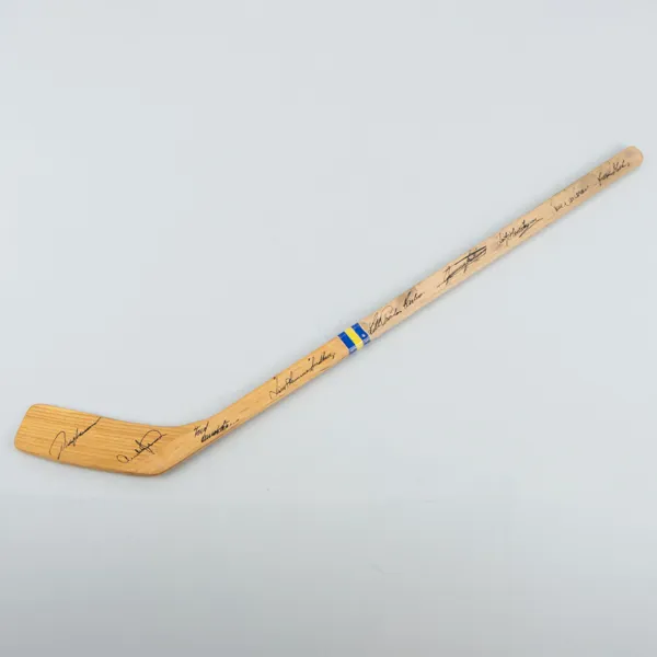 SOUVENIR FRÅN HOCKEY-VM ÅR 1969/1970, med autografer