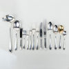 BESTICKUPPSÄTTNING, 108 del, "Haga", nysilver