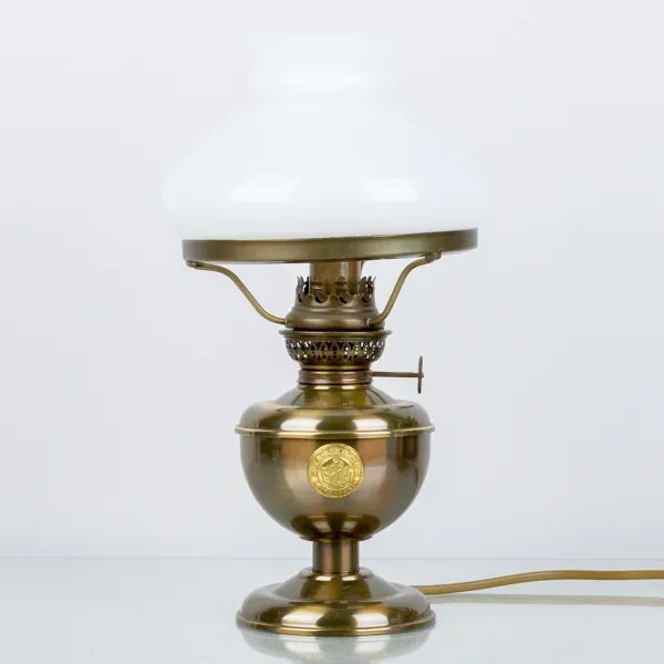 BORDSLAMPA, mässing, Karlskrona Lampfabrik, 1900-/2000-tal