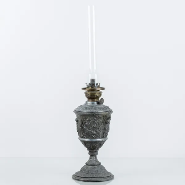 BORDSFOTOGENLAMPA, gjutgods, 1800-talets andra hälft