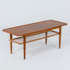SOFFBORD, teak och rotting, 1950-/60-tal