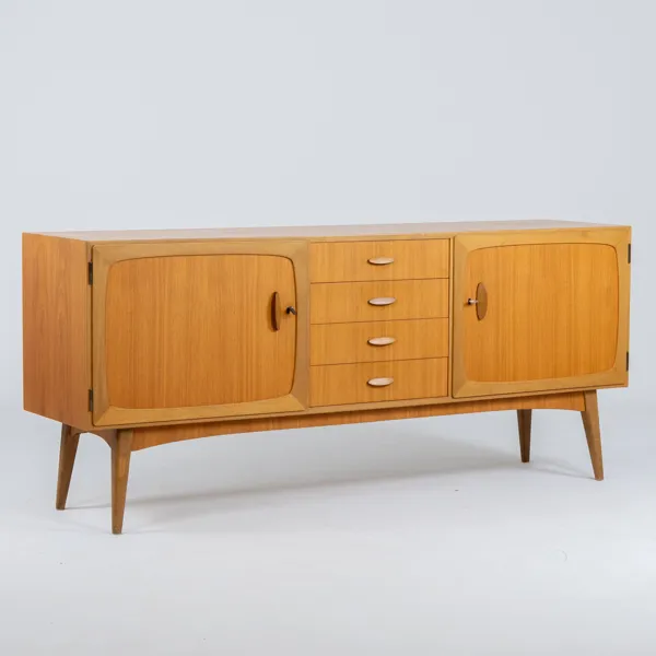 SIDEBOARD, teak och ek, 1950-/60-tal
