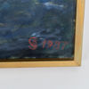 OIDENTIFIERAD KONSTNÄR, olja på duk, monogramsignerad och daterad 1987