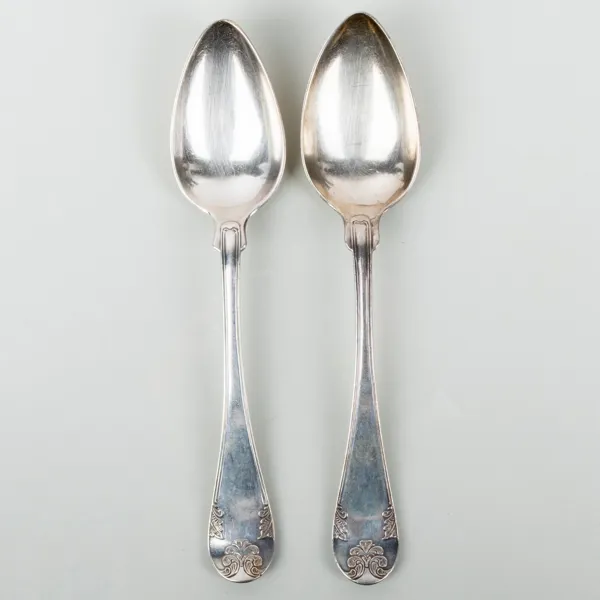 SKEDAR, 1 par, silver, C Holm, 1849