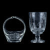 SKÅL OCH VAS, glas, möjligen Reijmyre, 1900-talets andra hälft