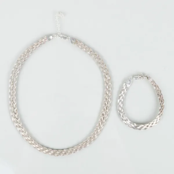 COLLIER OCH ARMBAND, sterlingsilver, 1900-/2000-tal