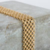 ARMBAND, 18k guld, x-länk, svenska stämplar ÄSA Stockholm 1965