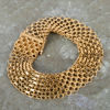 ARMBAND, 18k guld, x-länk, svenska stämplar ÄSA Stockholm 1965