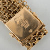 ARMBAND, 18k guld, x-länk, svenska stämplar ÄSA Stockholm 1965