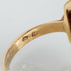 RING, 14k guld, med karneol, sannolikt 1900-talets mitt