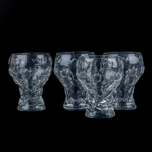 POKALGLAS, 4 st, glas, 1900-talets slut