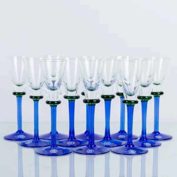 SNAPSGLAS, 10 st, "Nova", Reijmyre, 1900-/2000-tal