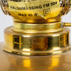 BORDSLAMPA, mässing, Vallonmässing Söderköping, 1900-/2000-tal