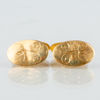 MANSCHETTKNAPPAR, 1 par, 18k guld