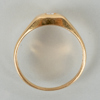 RING, 18k guld, med briljantslipad diamant ca 0.10 ct, svenska stämpar 1985
