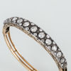 ARMBAND, 14k guld, med rosenslipade och gammalslipade diamanter tot ca 4.20 ct, sannolikt CG Hallberg tidigt 1900-tal