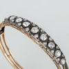 ARMBAND, 14k guld, med rosenslipade och gammalslipade diamanter tot ca 2.90 ct, sannolikt CG Hallberg tidigt 1900-tal