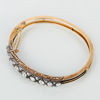 ARMBAND, 14k guld, med rosenslipade och gammalslipade diamanter tot ca 2.90 ct, sannolikt CG Hallberg tidigt 1900-tal
