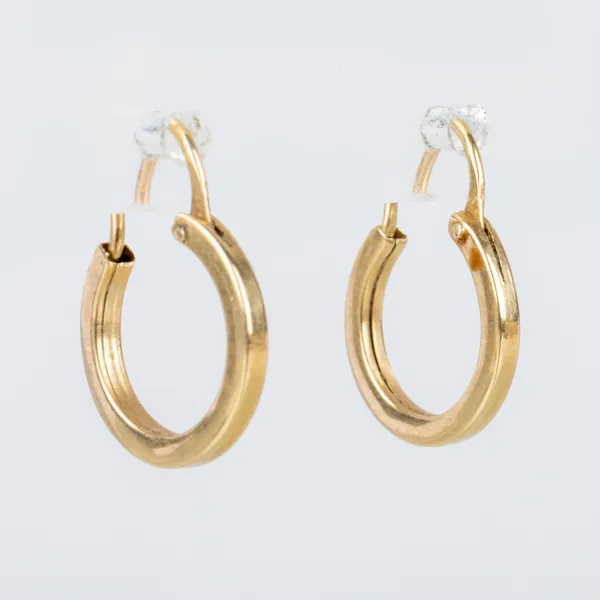 ÖRHÄNGEN, 1 par, 18k guld, creoler