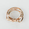 RING, 4 del sk pusselring, minst 8k guld