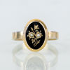 RING, 18k samt förgyllt silver, 1800-/1900-tal
