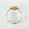 RING, 18k samt förgyllt silver, 1800-/1900-tal
