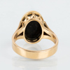 RING, 18k guld, med opal, Västerås Guldsmedsateljé 1971