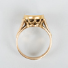 RING, 18k guld, med opal, Västerås Guldsmedsateljé 1971