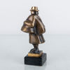 NILS CASTEGREN (1903-1985), skulptur, brons, monogramsignerad